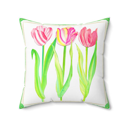 Tulip Love Pillow
