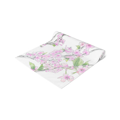 Cherry Blossoms Table Runner
