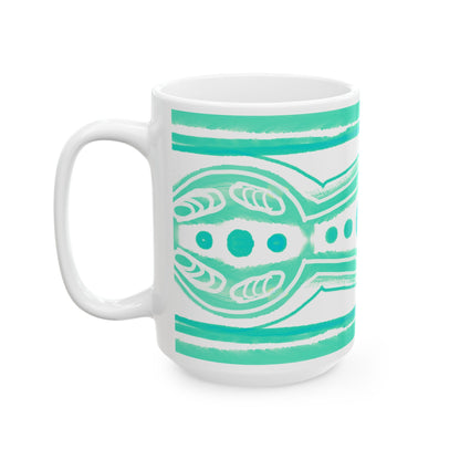 Pattern Play Mug Aqua