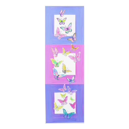 Foam Yoga Mats Butterfly & Color Blocks
