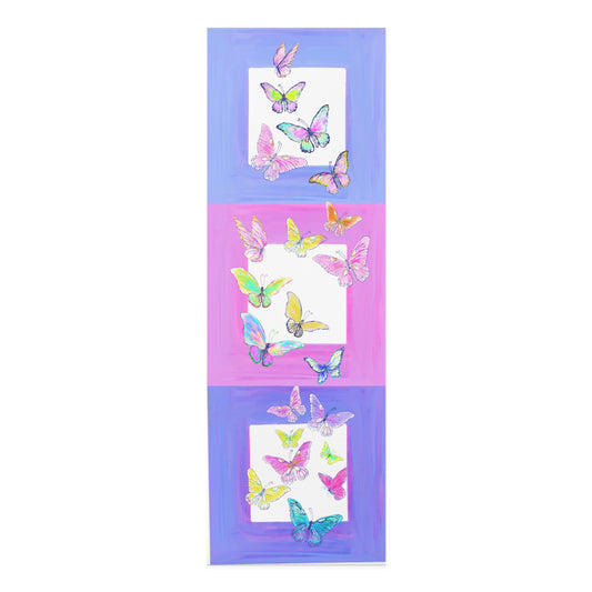 Foam Yoga Mats Butterfly & Color Blocks