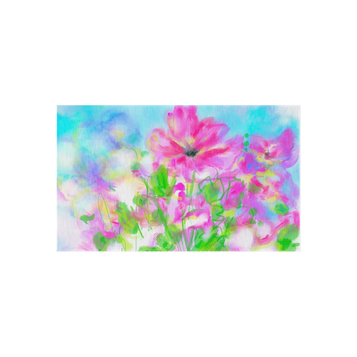 Rugs Indoor/Outdoor Abstract Garden Delight