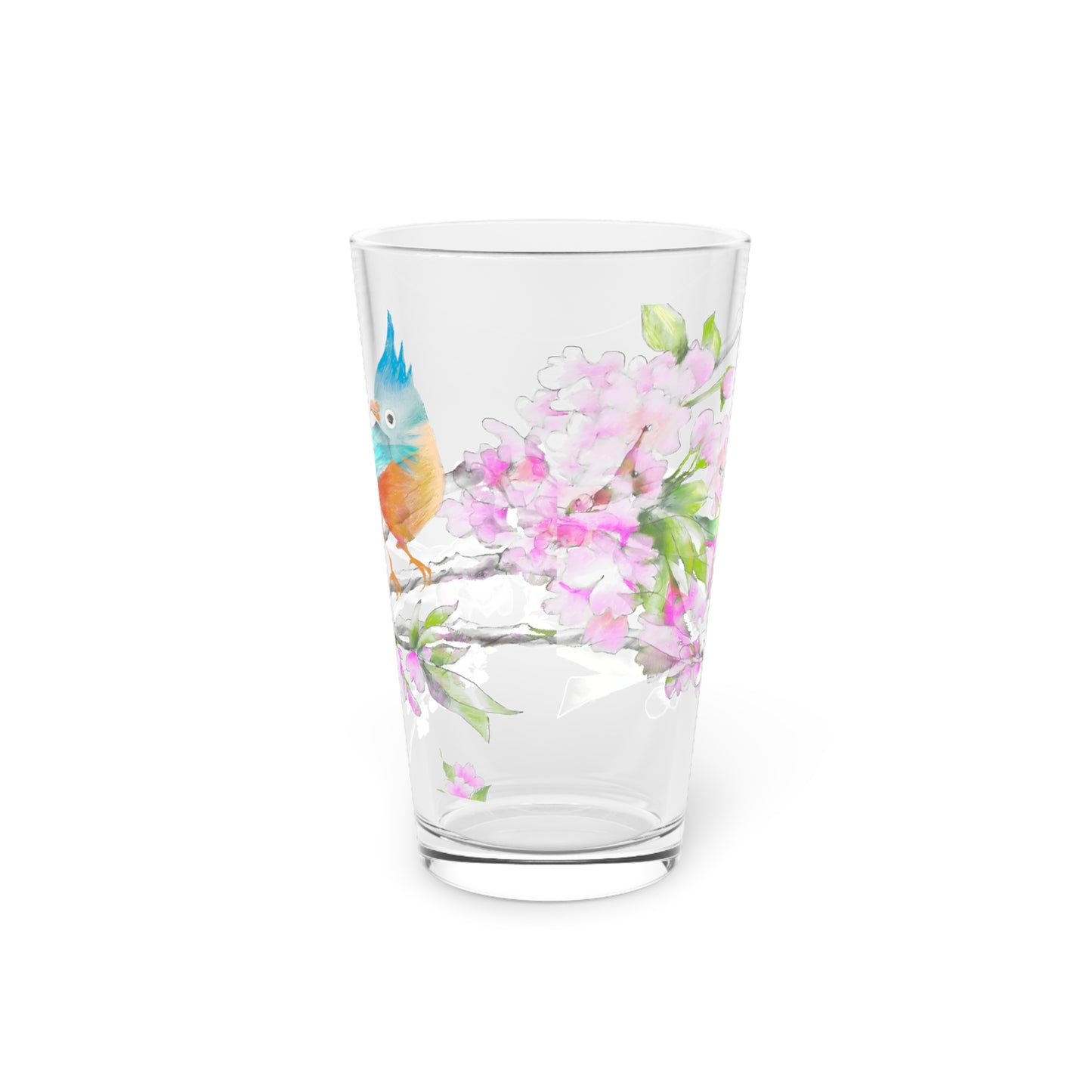 Jolly Birds Pint Glass, 16oz