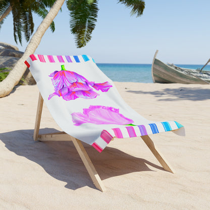 Towels Tulip Love Beach or Bath Towel