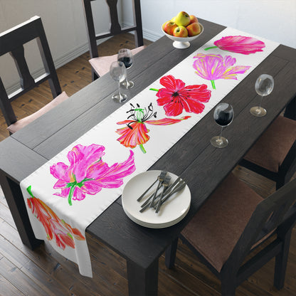 Table Runner Table  Cotton Creamy White OR Polyester Bright White