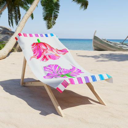 Tulip Love Beach or Bath Towel