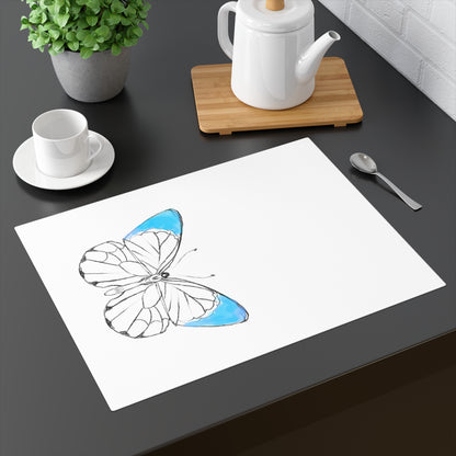 Placemat, 1pc Lucy Butterfly  Sky Blue