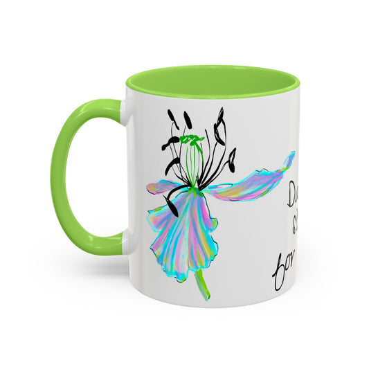 Vibrant Tulips Mugs  “Dare to Stand for Christ”