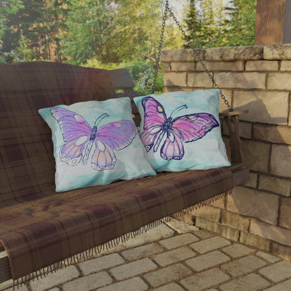 Outdoor Pillows Butterfly Flutter