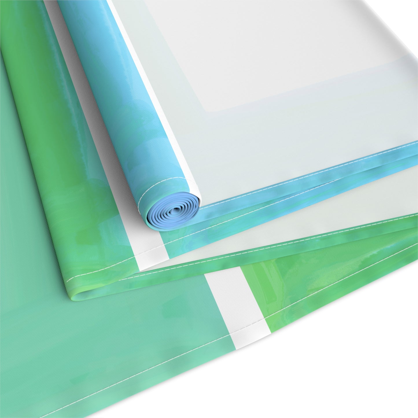 Table Runner Color Block (Cotton, Poly)