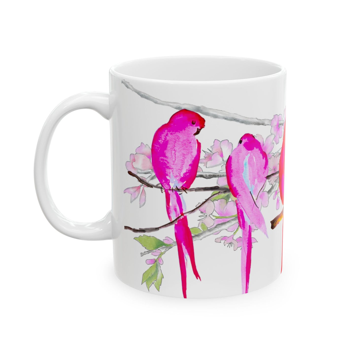 Mugs Blossoms & Birds