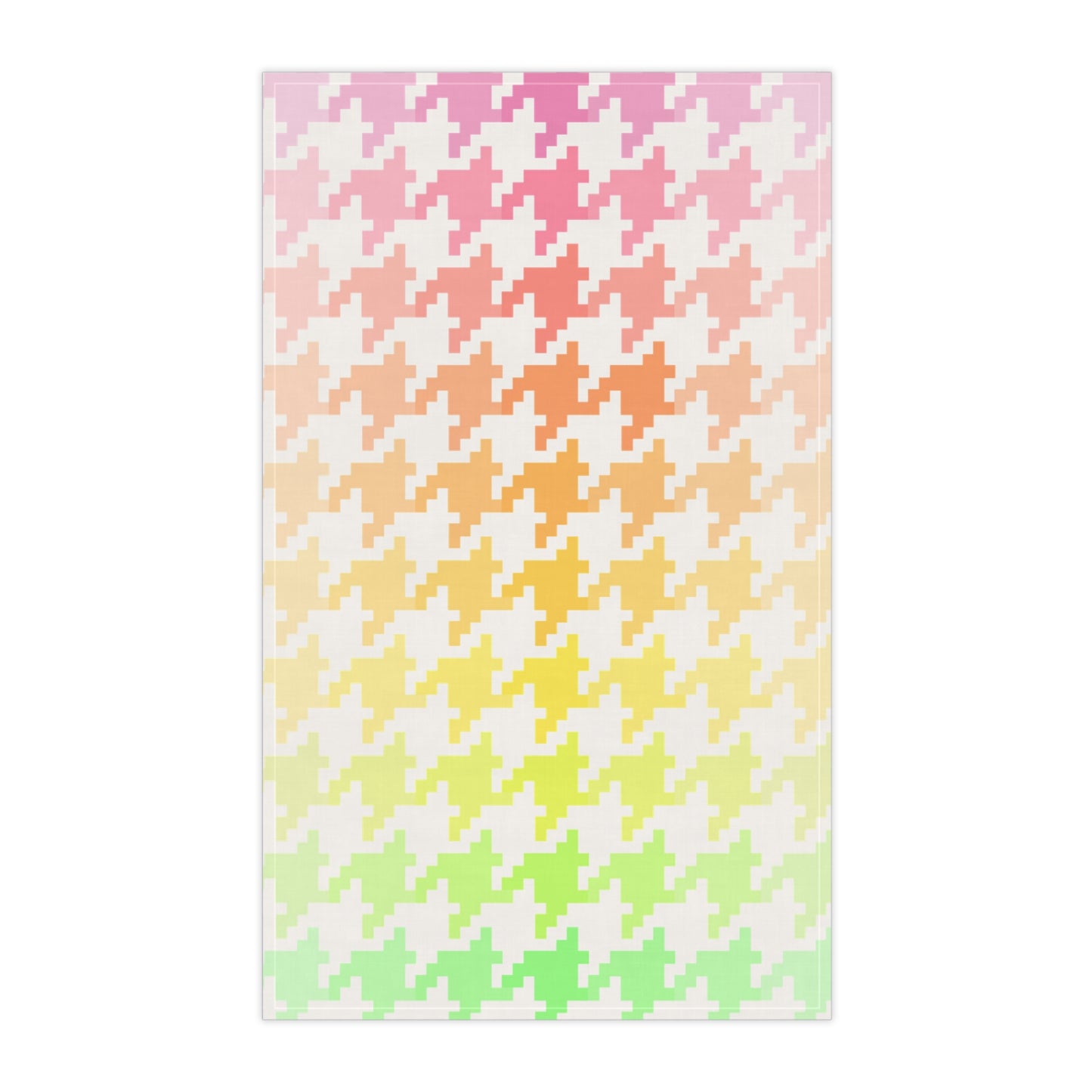 Houndstooth  Fun Tea Towels (cotton, poly)