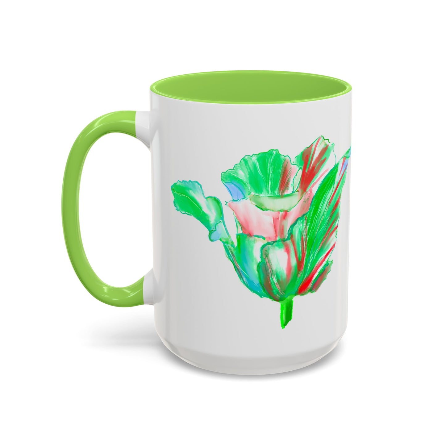 Vibrant Tulips Mugs