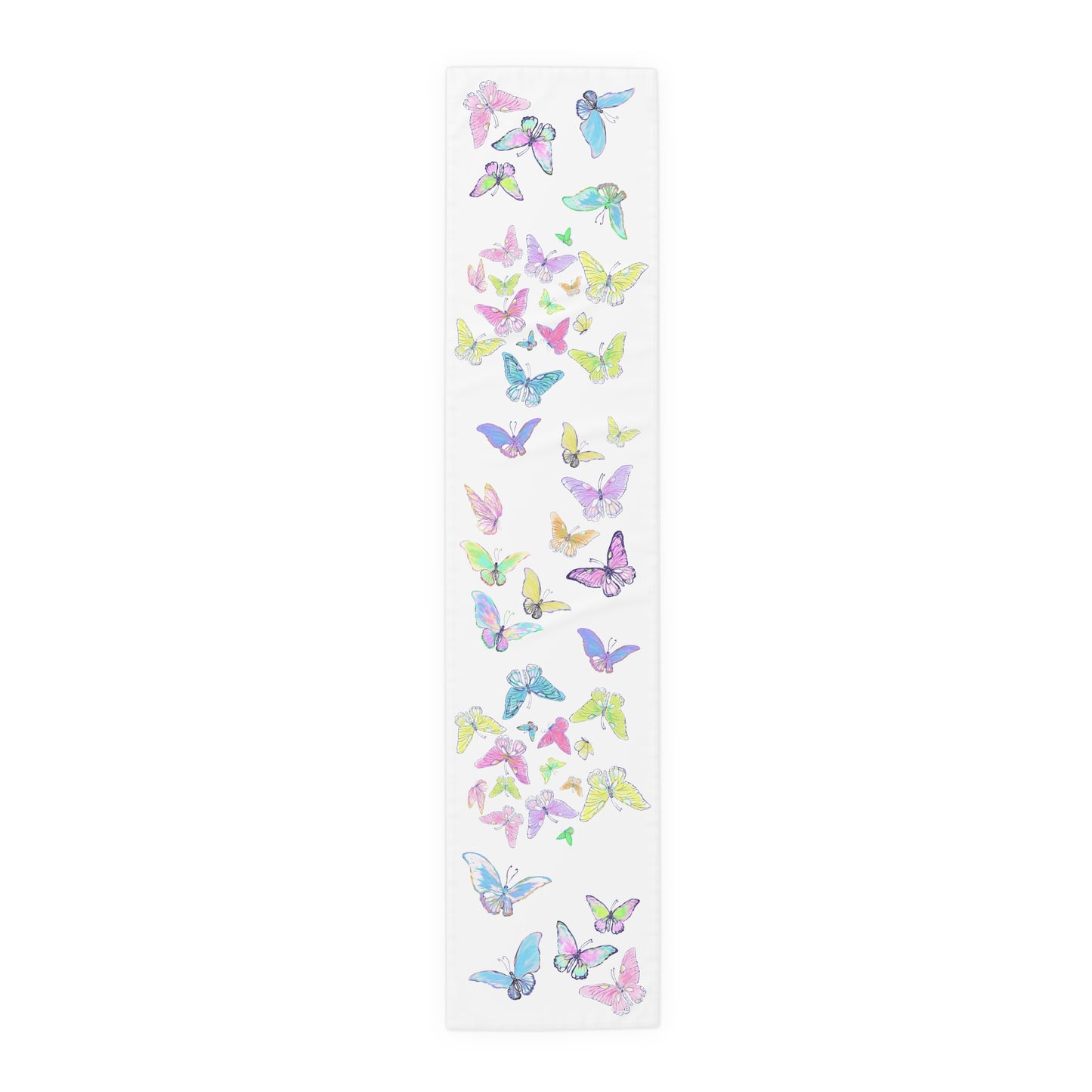 Table Runner Butterfly Playdate (Cotton or Poly)