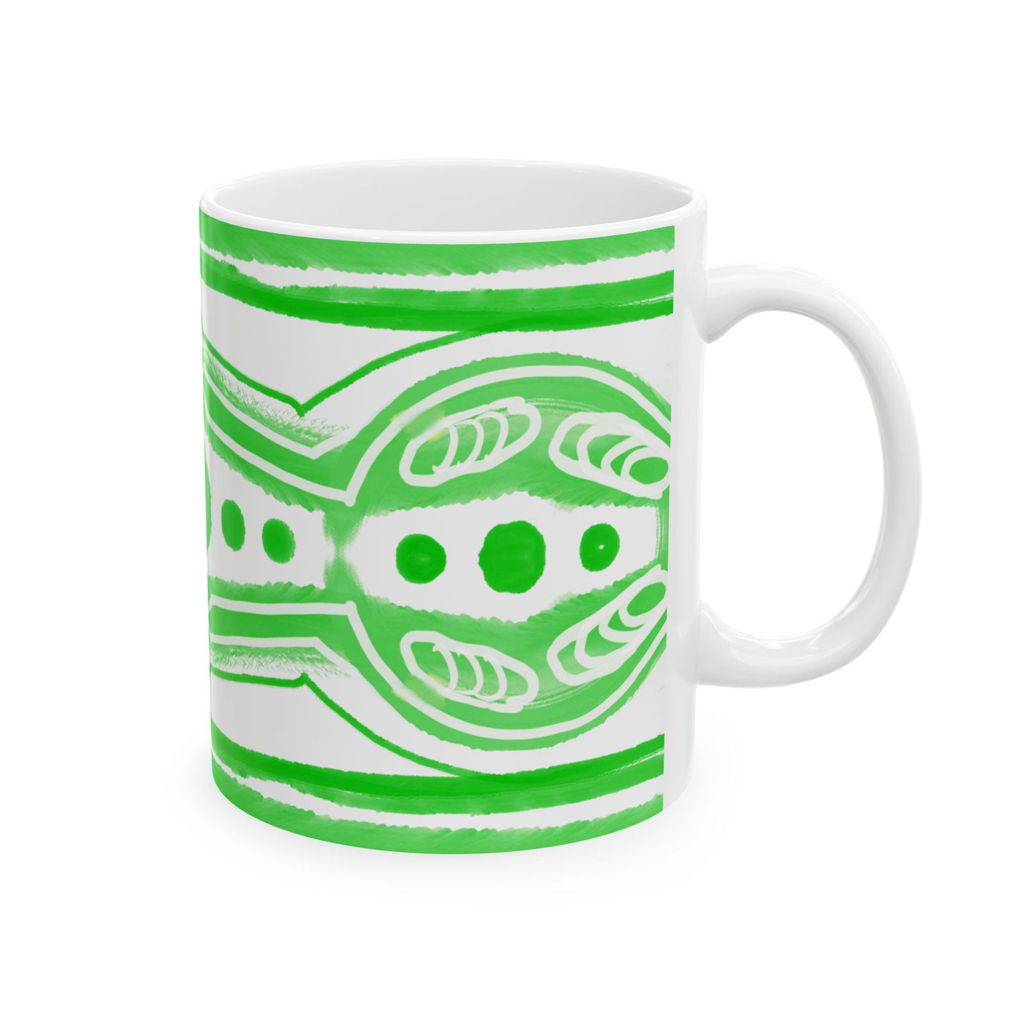 Pattern Play Mug Green