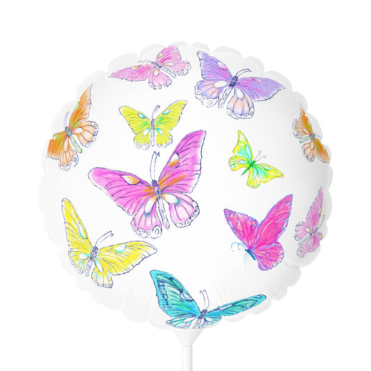 Celebrations Balloon Round 11"  Butterfly Celebation