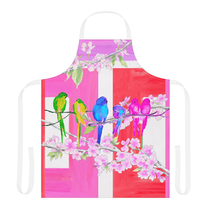 Blossoms & Birds Apron