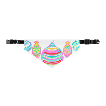 Pet Clothing Bandana Collar  Christmas Jolly Woofs