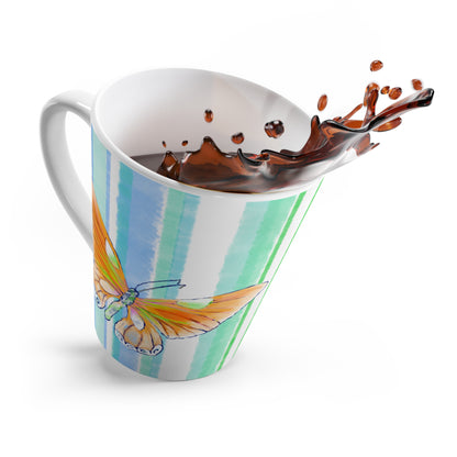 Fun Stripes Latte Mug