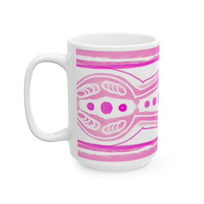 Pattern Play Mug Raspberry