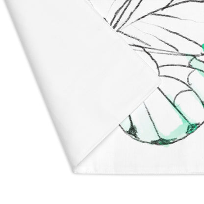 Chroma Medium Green Placemat, 1pc