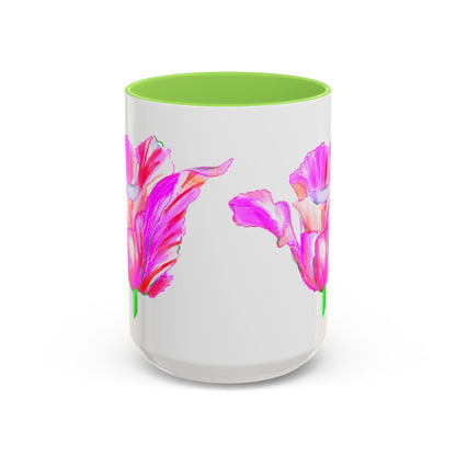 Vibrant Tulips Mugs