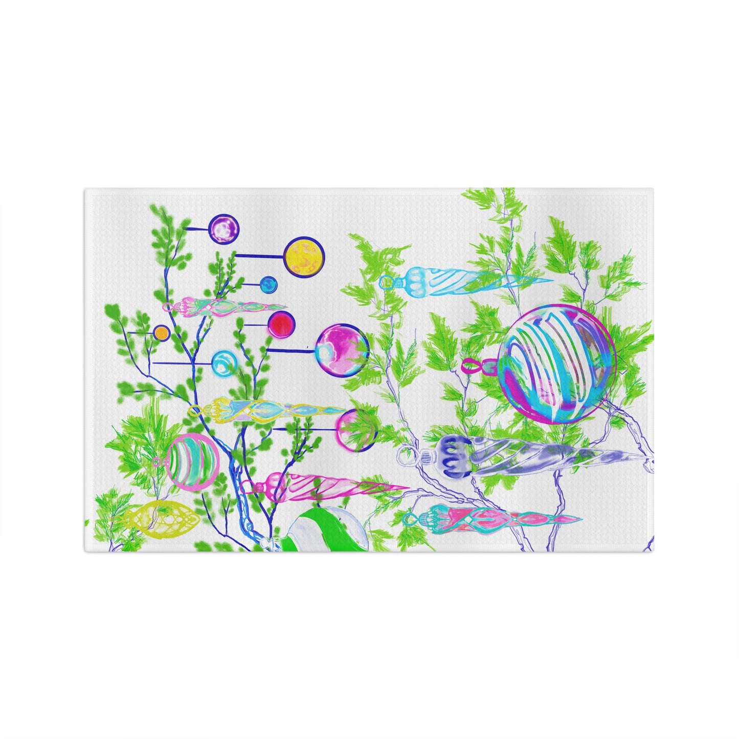 Dish Towels Microfiber Merry Branches