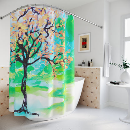 Joyful Landscapes Shower Curtains