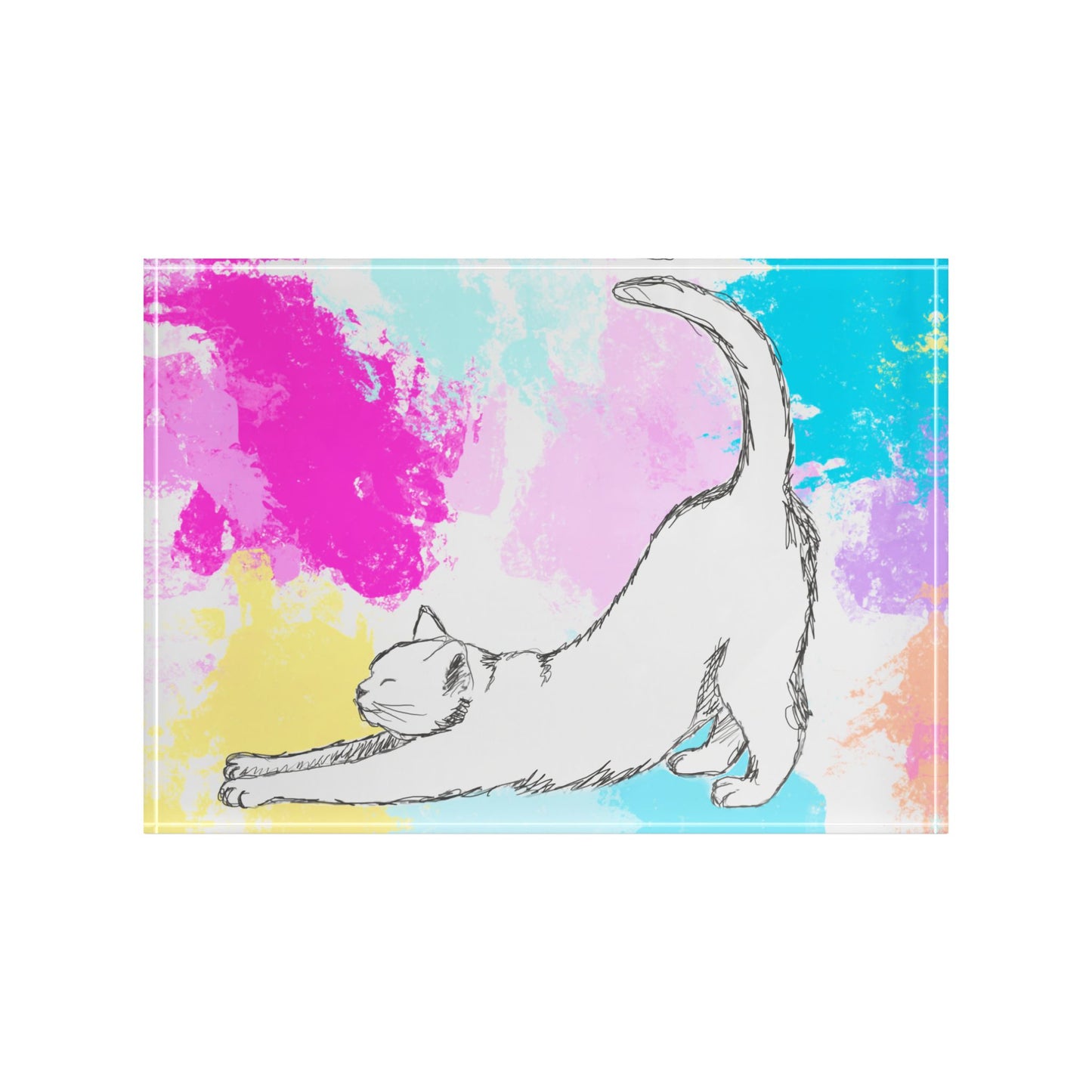 Kitty Fun Acrylic Block