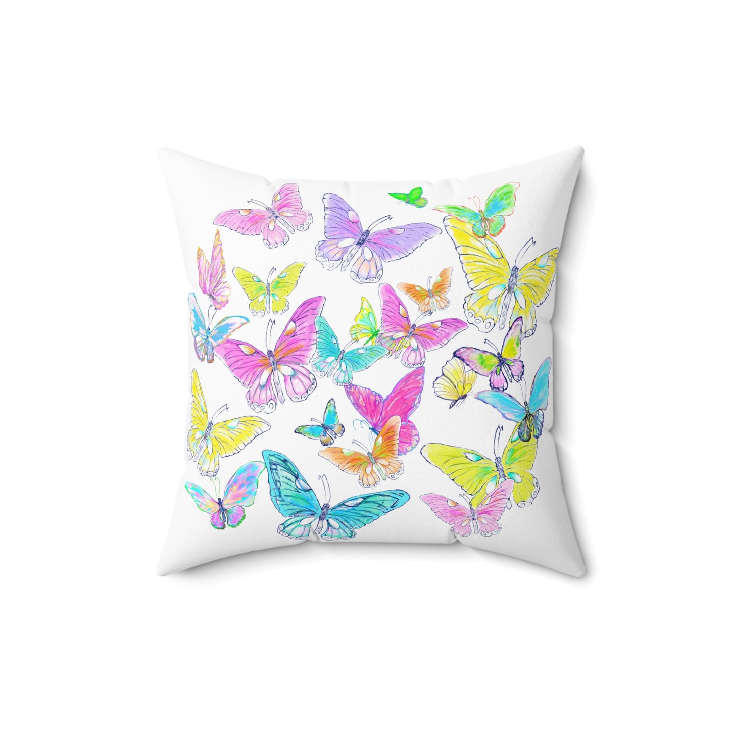 Pillows Dancing Tulips & Butterflies