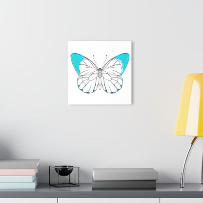 Chroma Acrylic Prints (French Cleat Hanging) bright aqua