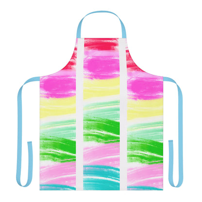 Aprons Watercolor Fun Stripes