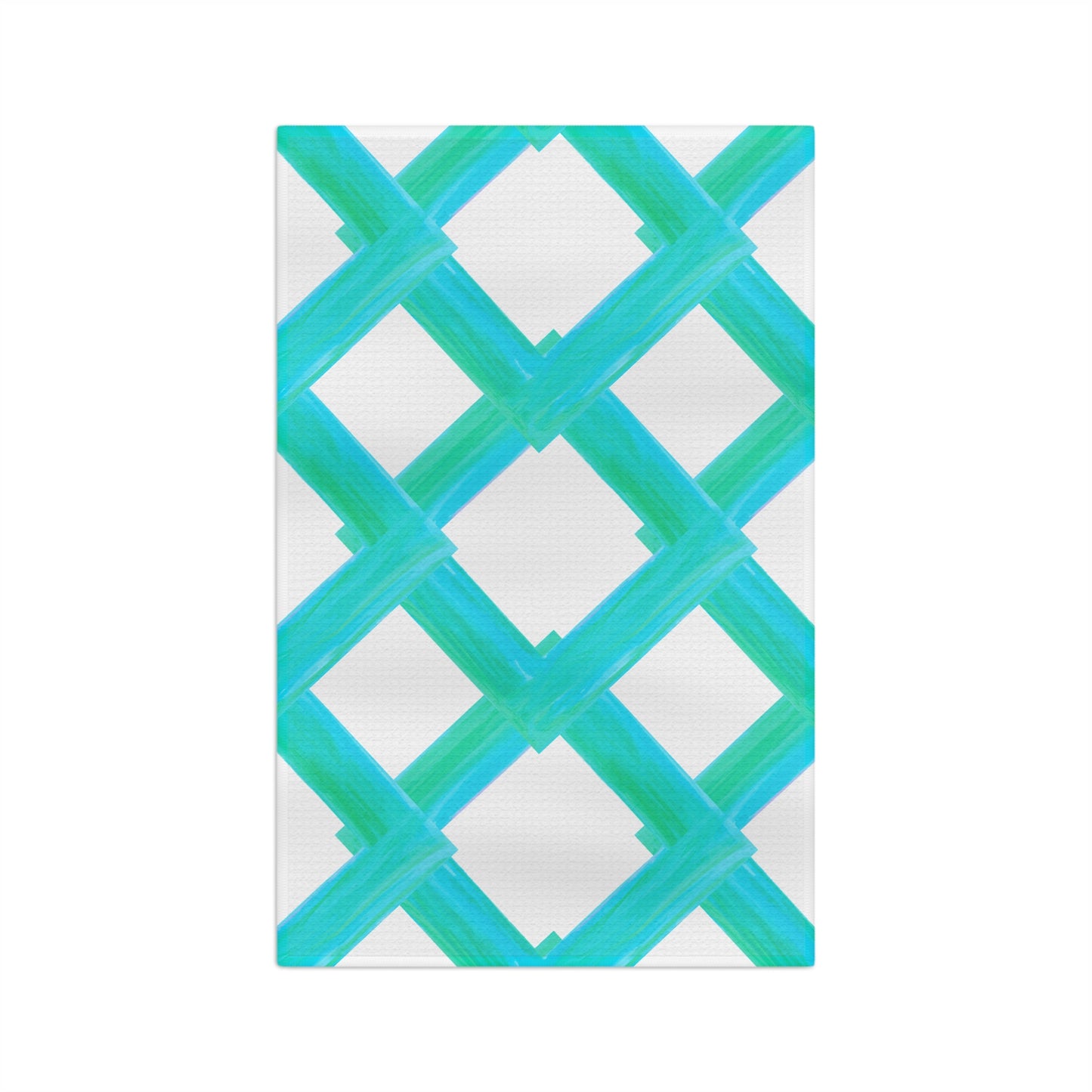 Microfiber Dish Towel Cheerful Lattice