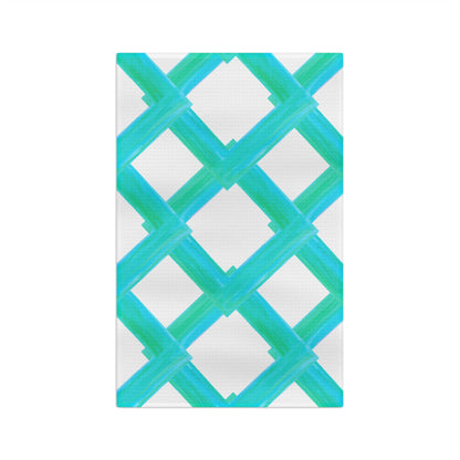 Microfiber Dish Towel Cheerful Lattice