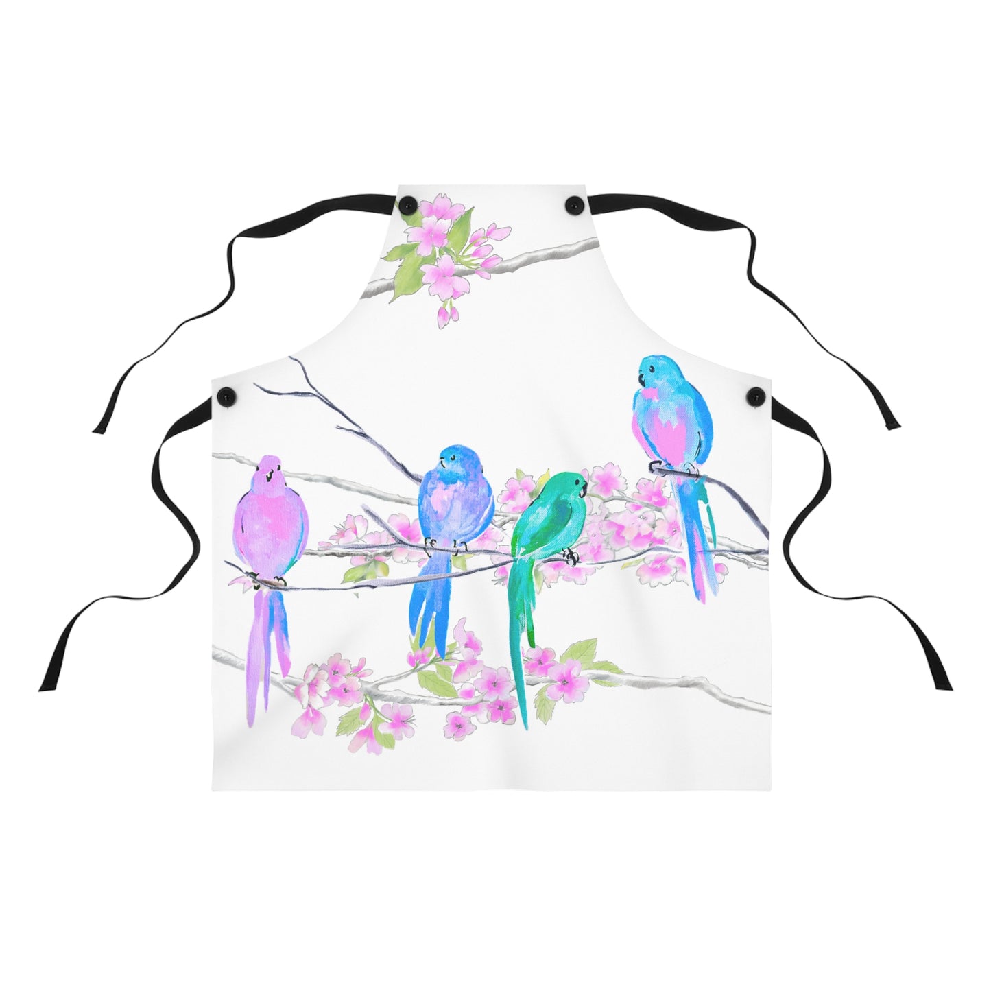Cherry Chirp Apron