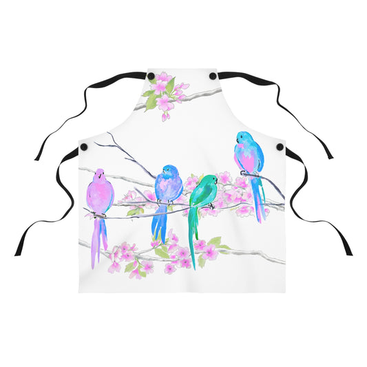 Cherry Chirp Apron