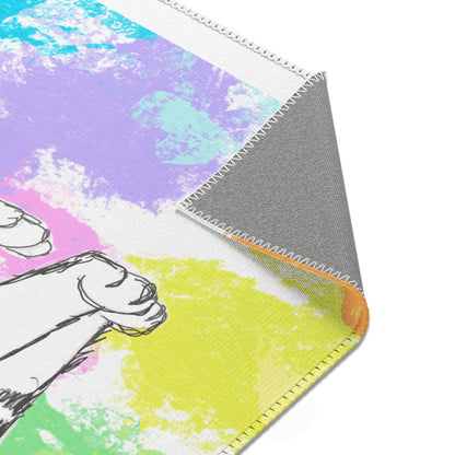 Kitty Fun Vertical Indoor Area Rugs
