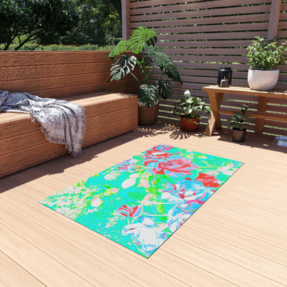 Indoor/Outdoor Rug Abstract Garden Joy