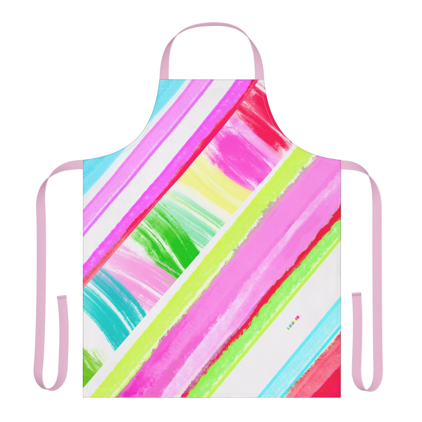 Aprons Watercolor Diagonal Stripes