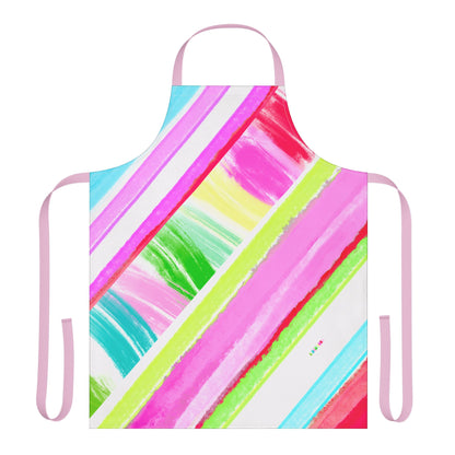Aprons Watercolor Diagonal Stripes