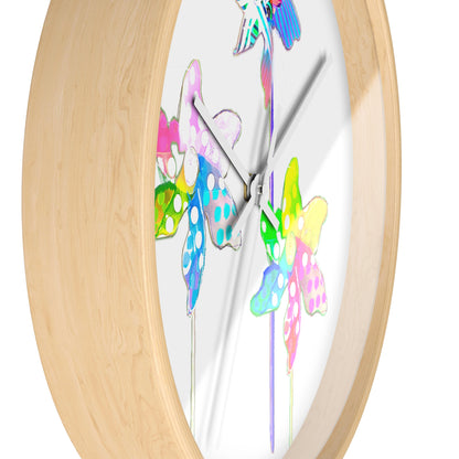 Celebrations Pin Wheel Wall Clock