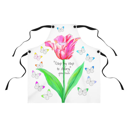 Vibrant Tulips Apron Step By Step to glory John Owen