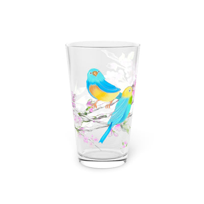 Jolly Birds Pint Glass, 16oz