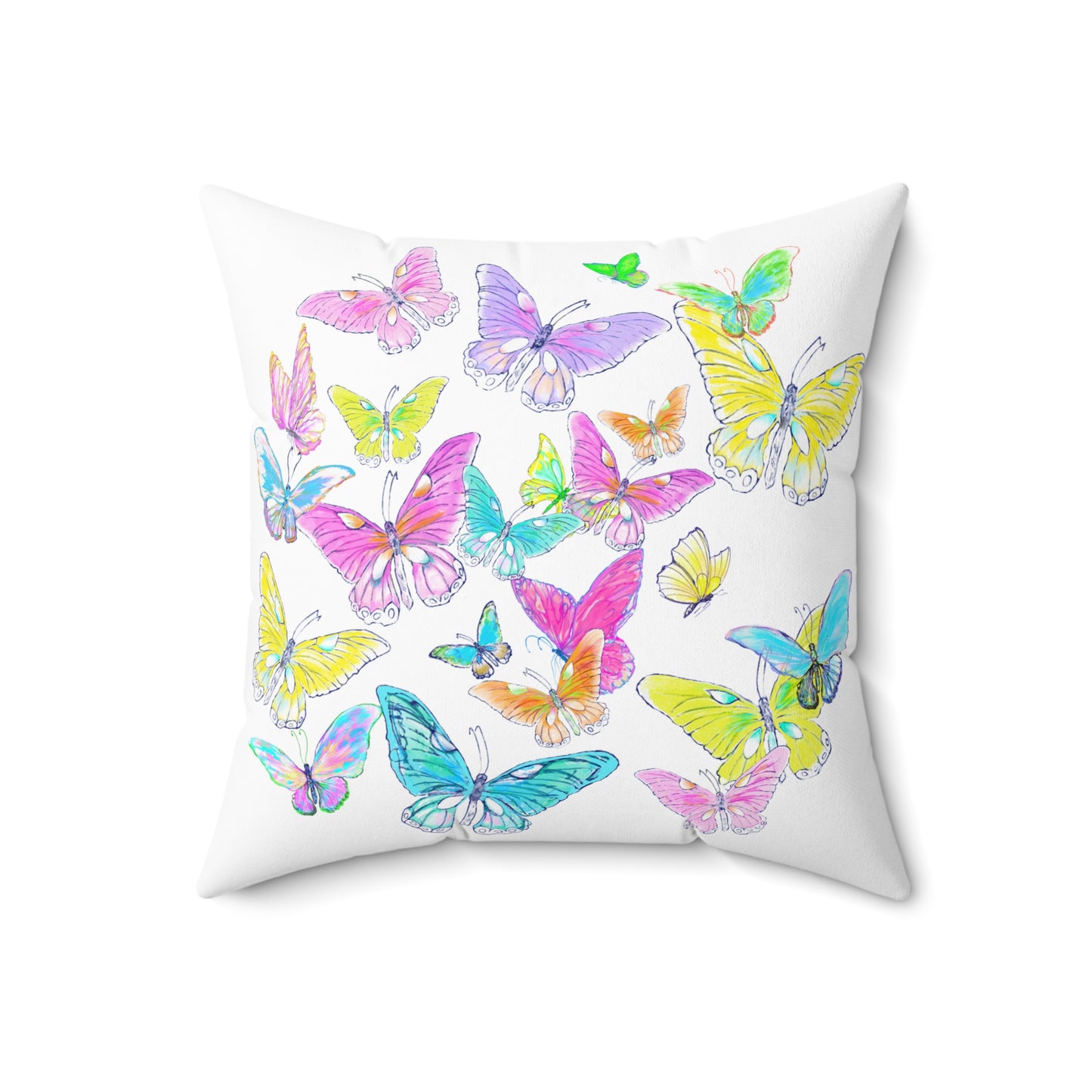 Pillows Dancing Tulips & Butterflies