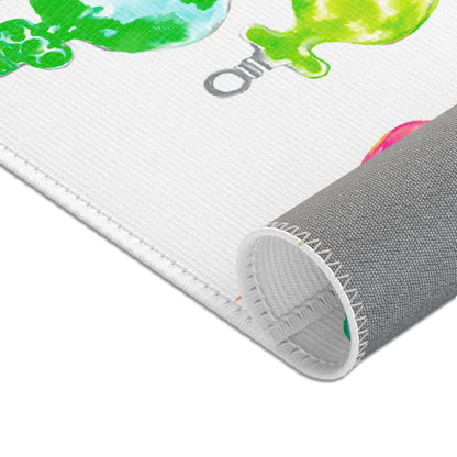 Indoor Area Rugs Dancing Ornaments