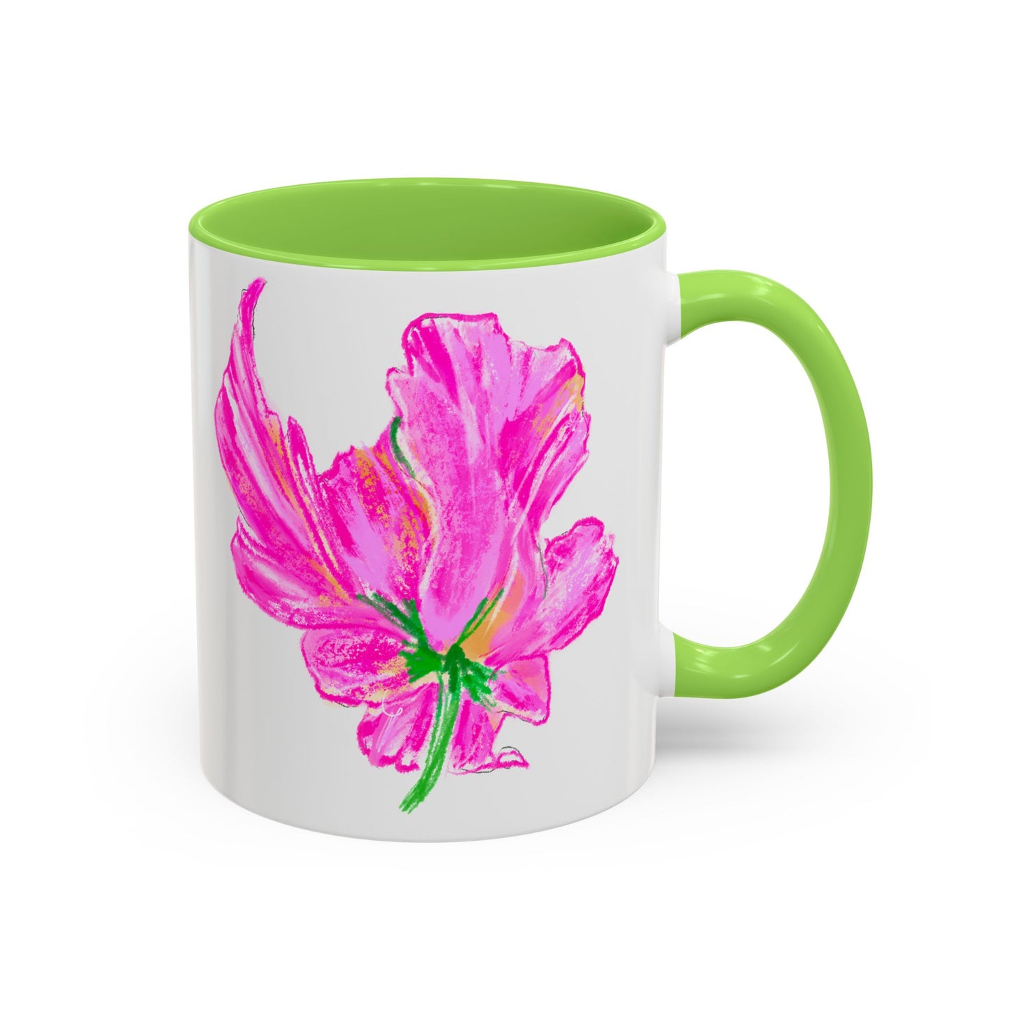 Vibrant Tulips Mugs