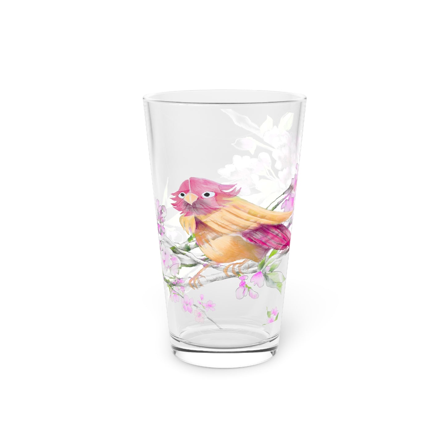 Jolly Birds Pint Glass, 16oz