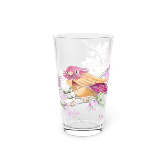 Jolly Birds Pint Glass, 16oz