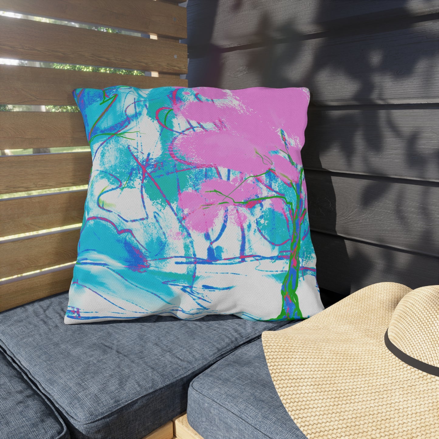Joyful Landscapes Outdoor Pillows