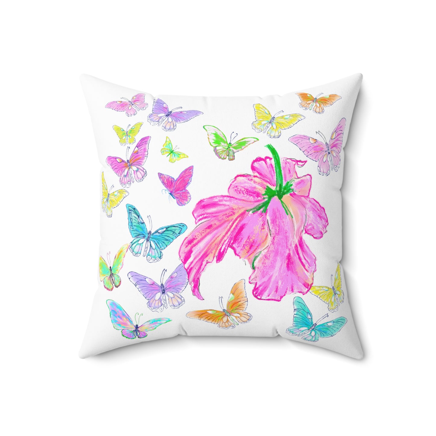 Pillows Dancing Tulips & Butterflies